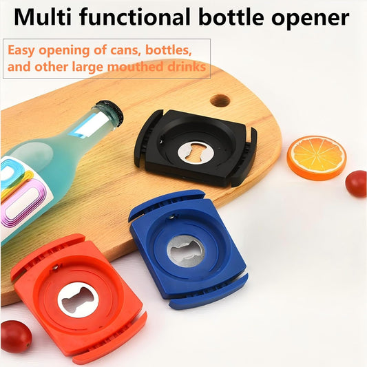 Aluminum Can Opener,Can Top Remover,Beer- Soft Edge- Soda- Can Opener | Handheld Safety Manual Can Opener,for 8-19 Oz aluminum Soft Edge Cans,Home,Kitchen,Bar,Camping and DIY projects Tool-Black