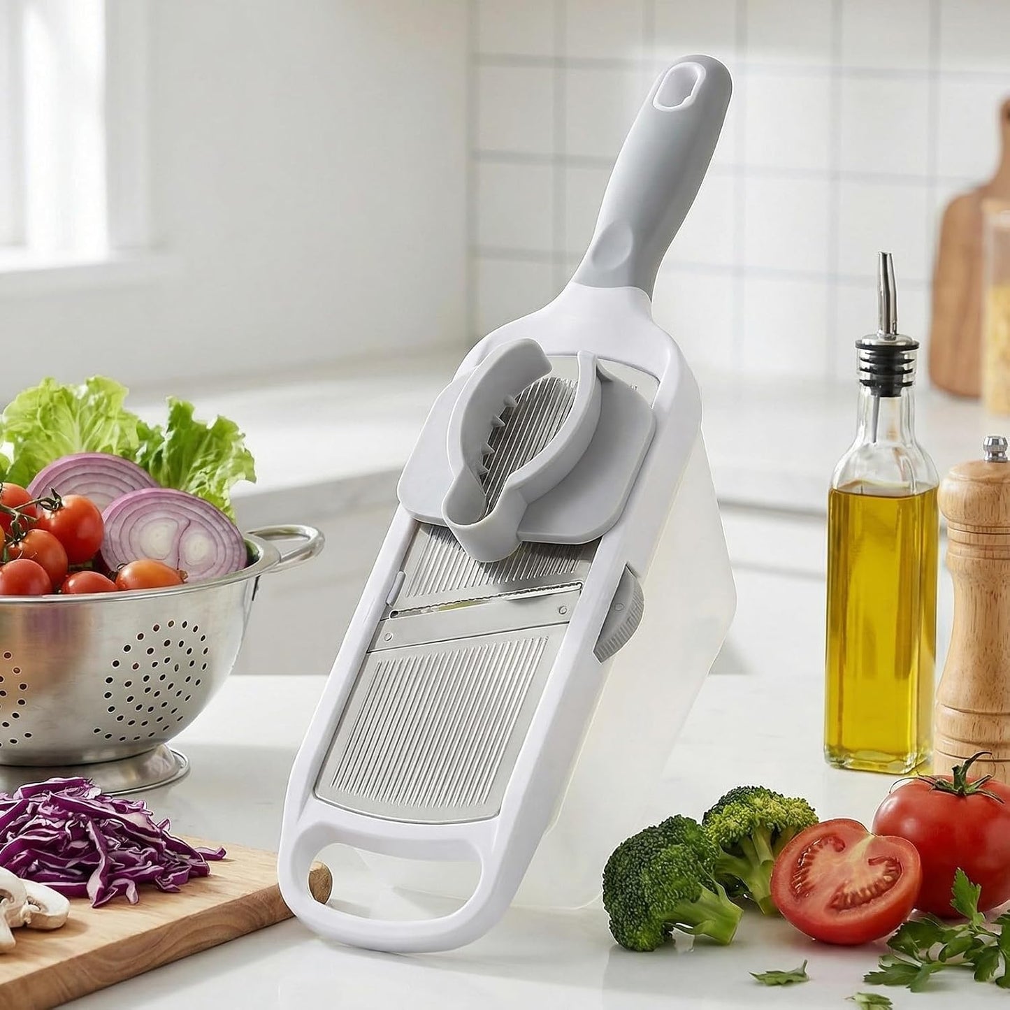 Safety Hand Guard for Mandoline Slicers or Grater Food Slicer Cutter Finger Guard Non-Slip Grip Ergonomic Durable for Smooth Safe Slicing of Fruits Vegetables Kitchen Gadgets Pocket Tools