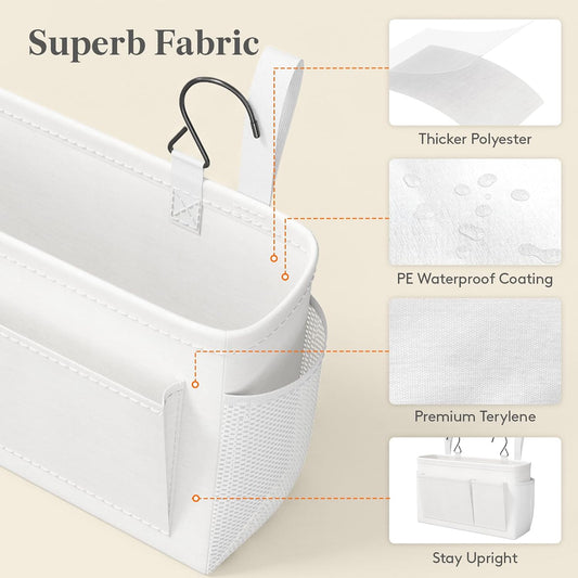 Lifewit Bedside Caddy Storage Organizer, Hanging Storage Bag for Bunk Bed