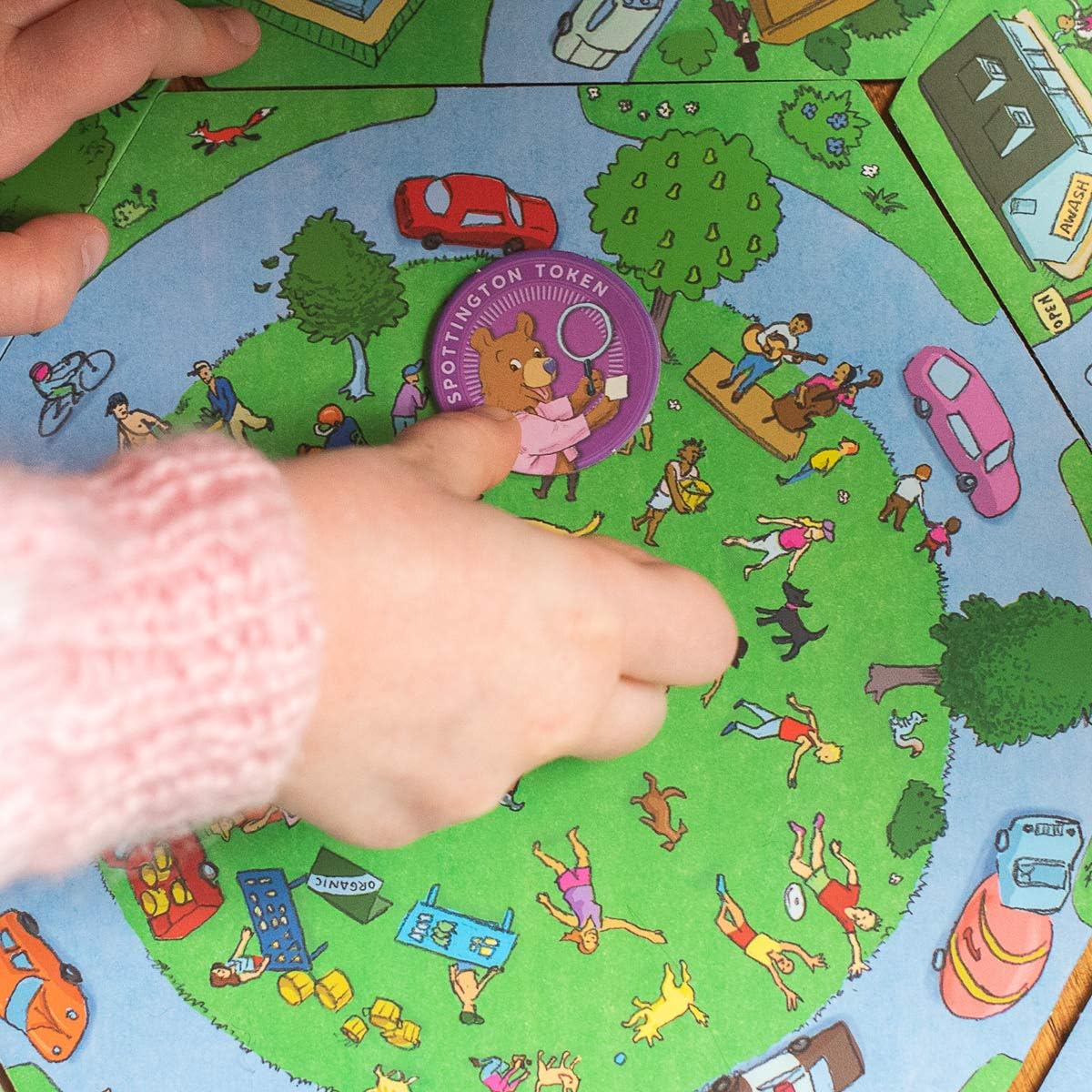 eeBoo Gathering a Garden Board Game - Award Winning Patience & Plant Counting Garden Game, Screen-Free Fun for 2-4 Players, Kids Ages 5 and up