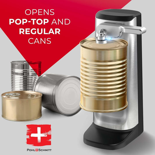 POHL SCHMITT Electric Can Opener, Knife Sharpener & Bottle Opener