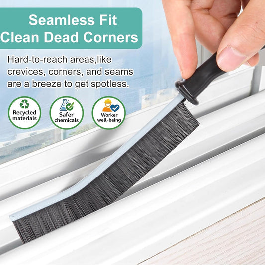 Crevice Cleaning Brush,Hard-Bristled Grout Brush,2026 New Multifunctional Gap Cleaning Brush Tool,Dead Corners Brushes for Bathroom Kitchen Tiles Window Door Slots,3pcs