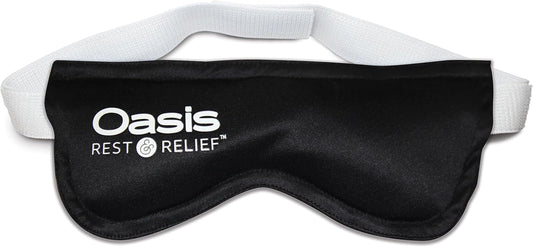 Oasis Rest & Relief Reusable Hot Cold Therapy Eye Mask