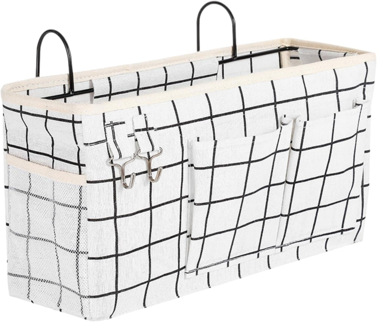 greenbar Bedside Caddy Hanging Organizer for Dorm Bed Rails