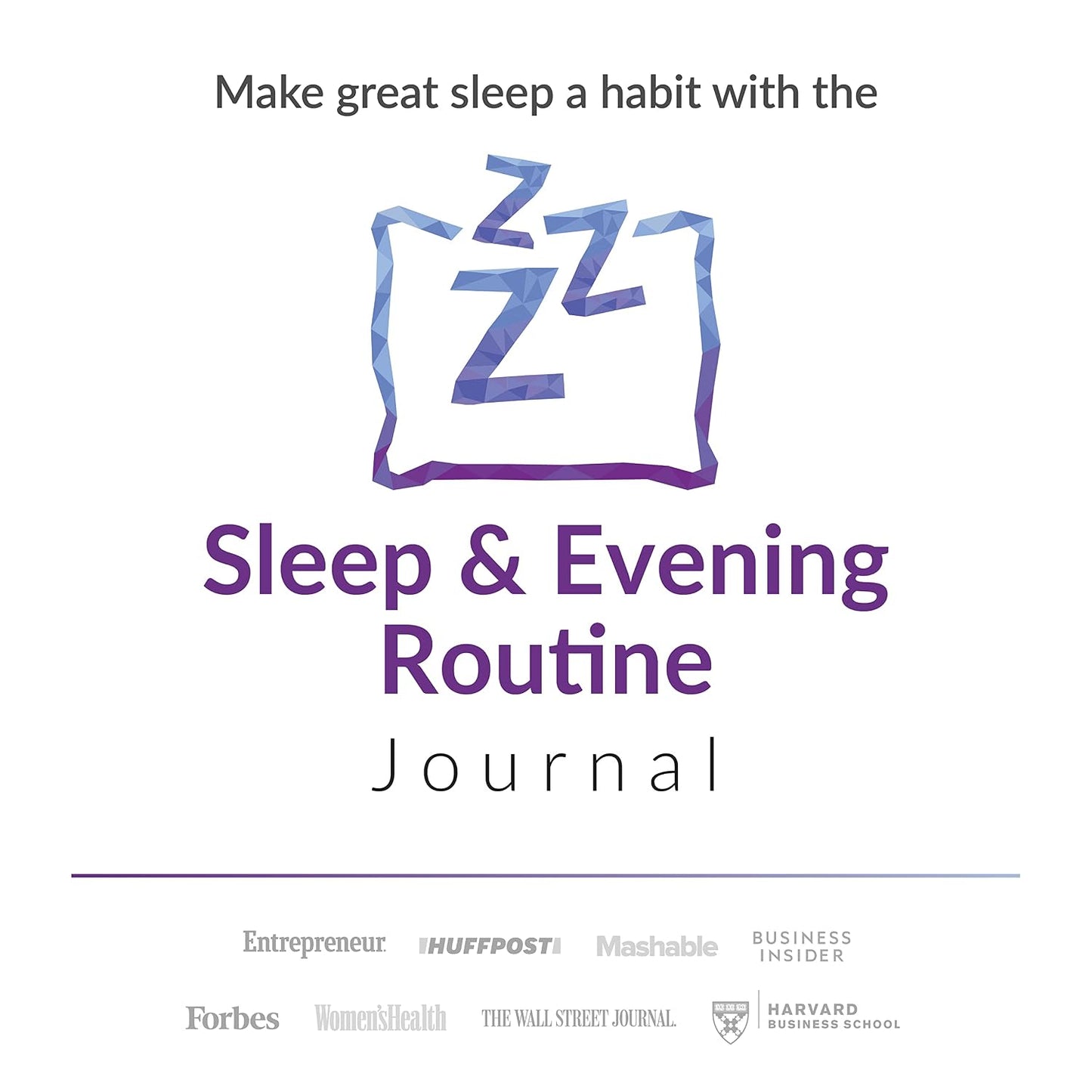 Habit Nest Sleep & Evening Routine Sidekick Journal A journal that coaches you through maximizing sleep quality & building a nightly routine that improves your quality of life.