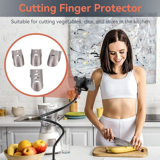 Finger Guard, 8PCS Finger Protector Knife Cutting Protector Finger Nail Protector Finger Kitchen Tool Hand Guard Finger Protector