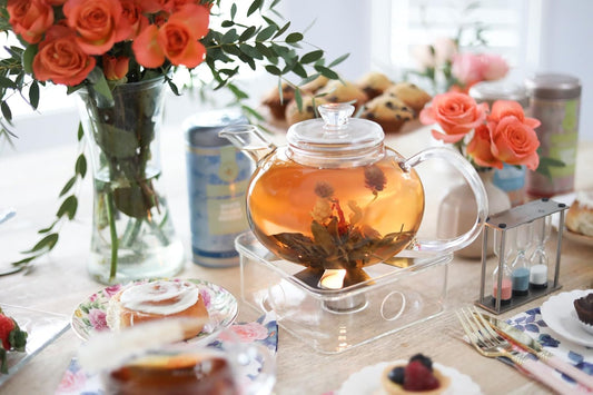 Teabloom Pure Connoisseur Heatproof Glass Teapot With Microdot Glass Infuser For Whole Leaf Teas, 34 Ounces – A Tea Purist's Choice