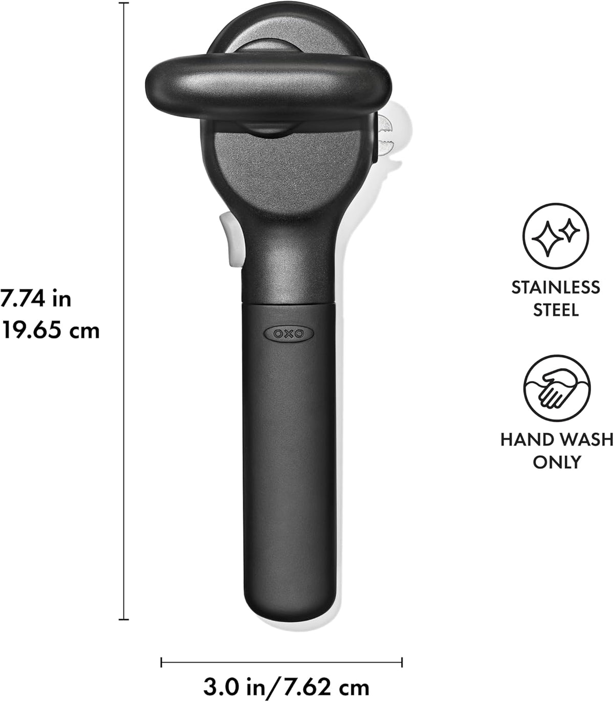 OXO Good Grips Manual Can Opener & Bottle Opener with Soft Easy-Grip Handle