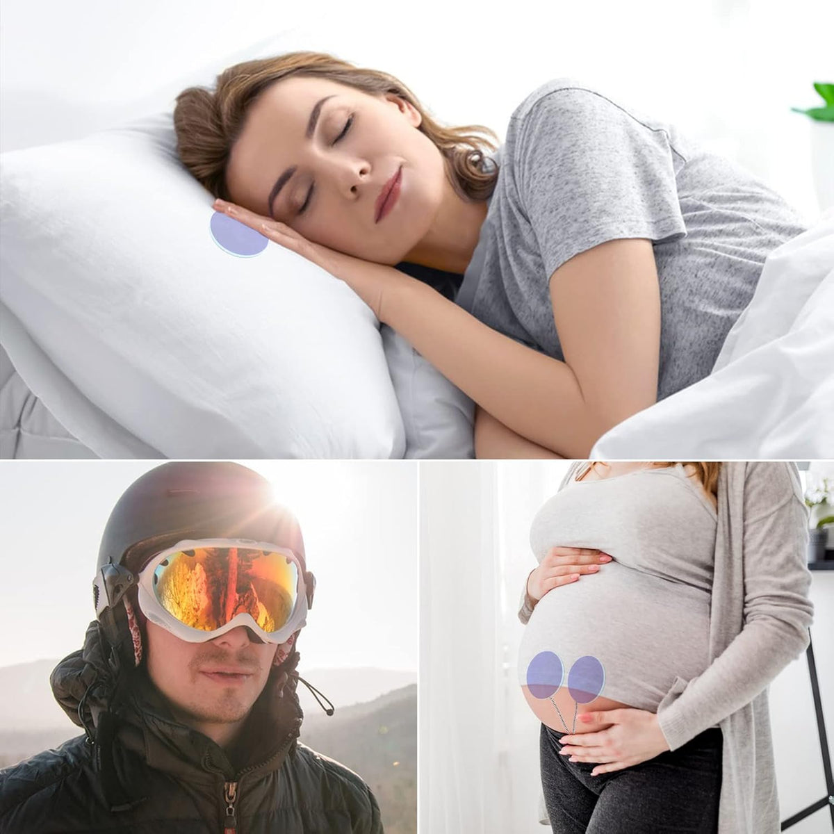 Sleep Ultra Thin Pillow Speakers with Button for Headphones 3.5mm Interface