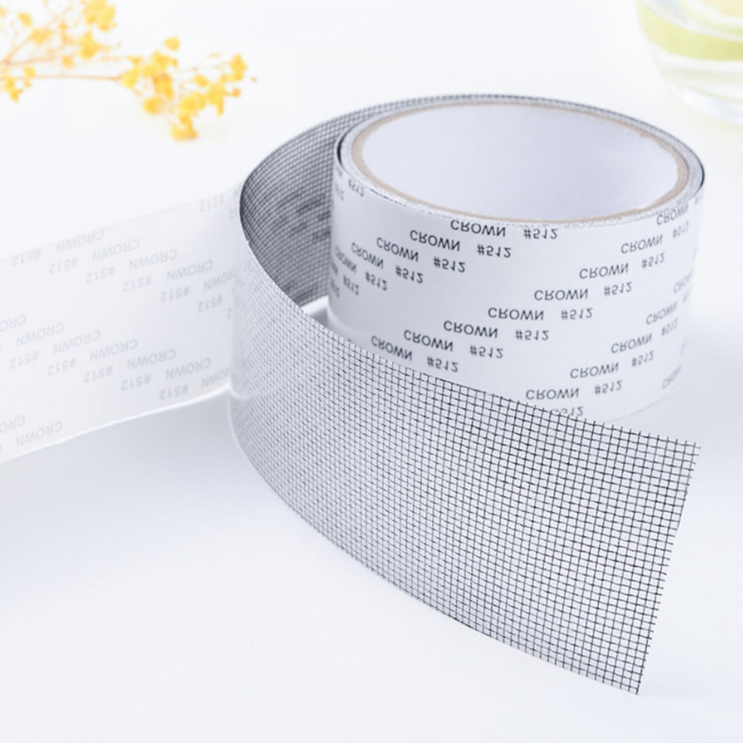 2026 New Strong Adhesive Screen Repair Tape, Screen Repair Kit Window Screen Repair Tape, Fiberglass Screen Tape Mesh Repair Suitable (5cm x 200cm) for mesh Doors and Windows Gray