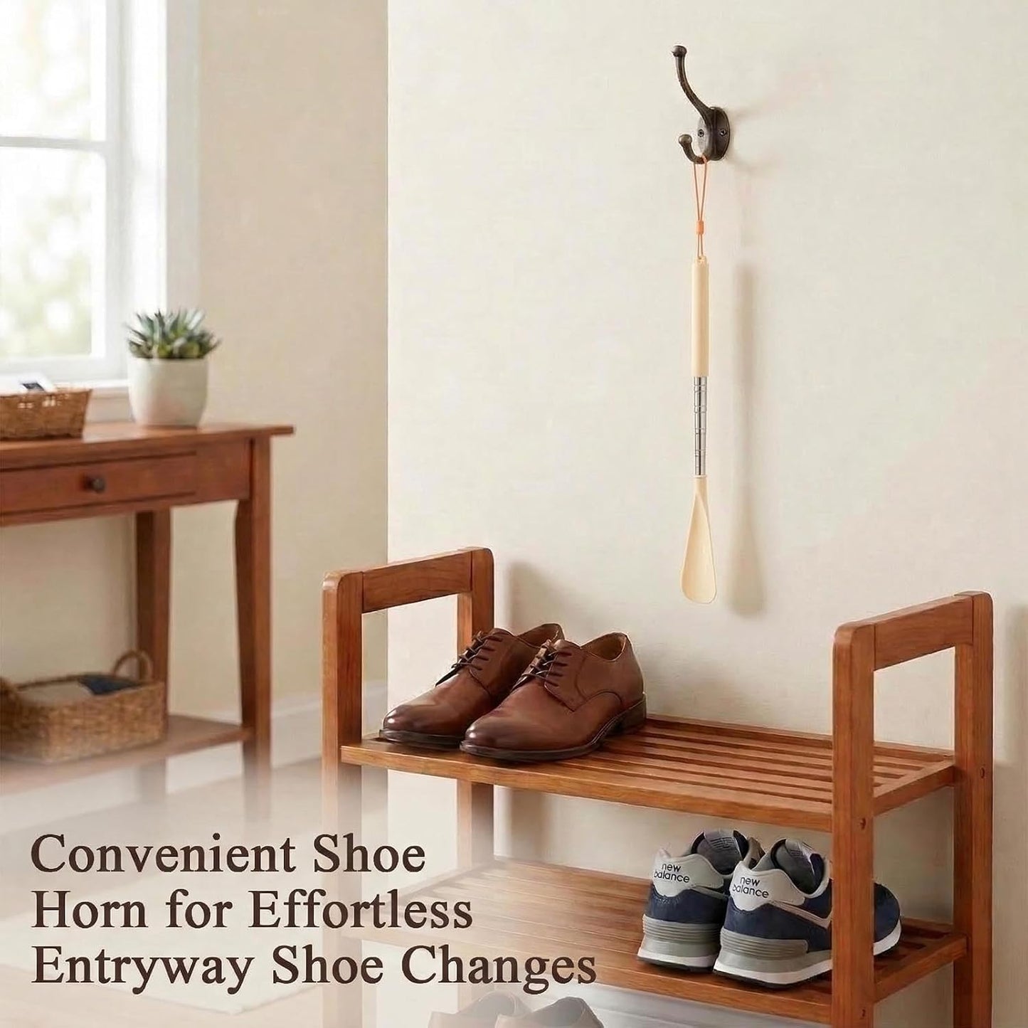 Telescoping Shoehorn Handle Retractable Telescopic Shoehorn Foldable Shoehorn Shoe Puller Adjustable Shoe Aids