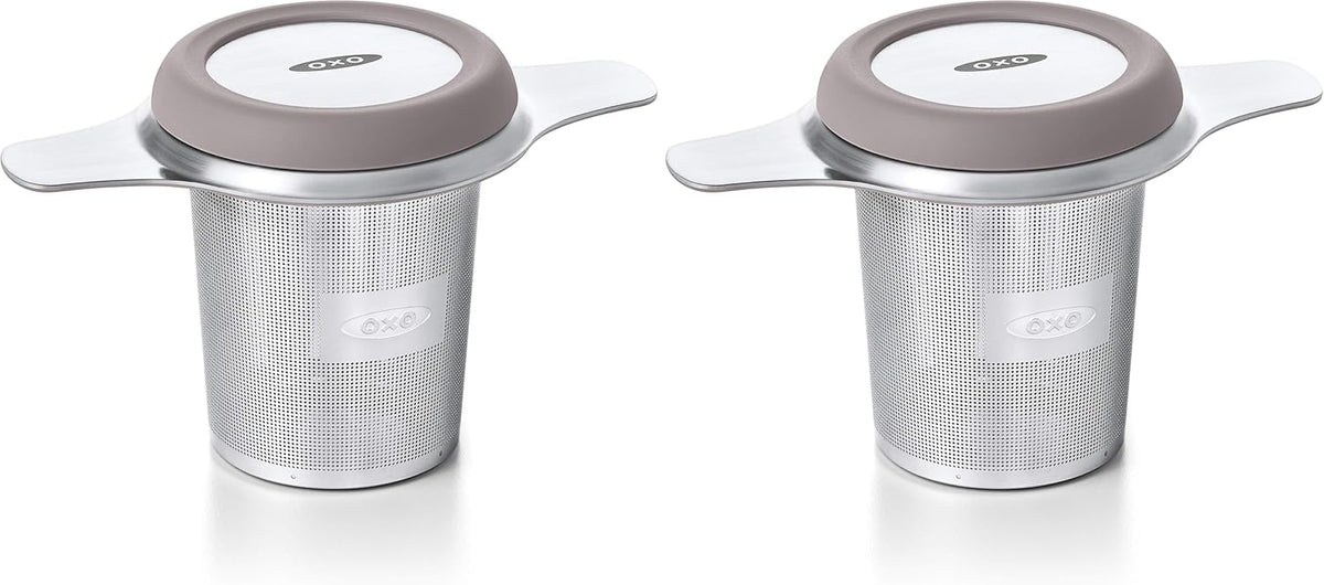 OXO Brew Tea Strainer Basket - Fine Mesh, Stainless Steel