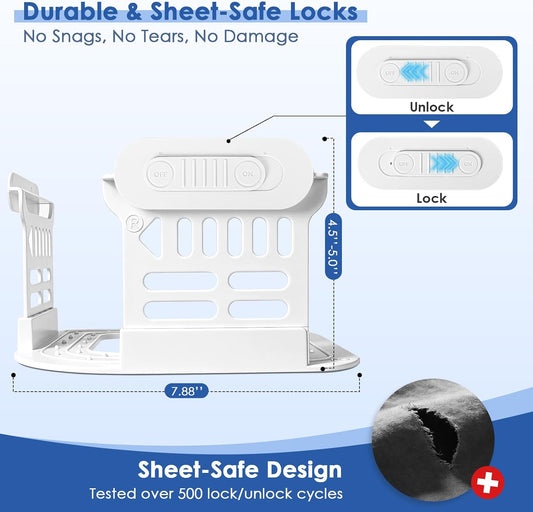 AMOVO Sheet Holders for Corners Keep Fitted Sheet in Place Mattress Straps