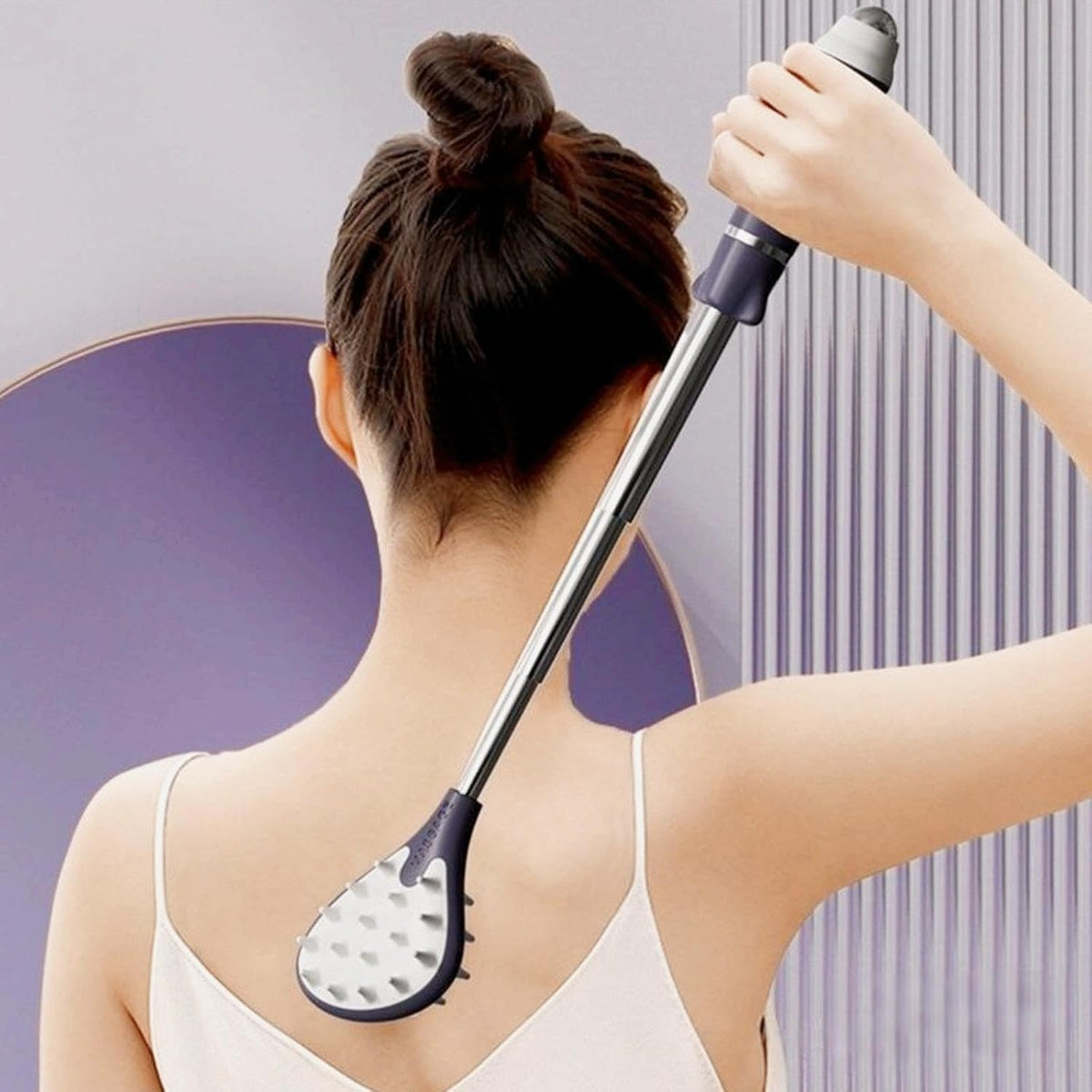 Retractable Portable Back Scratcher for Back, Scalp, Foot & Body