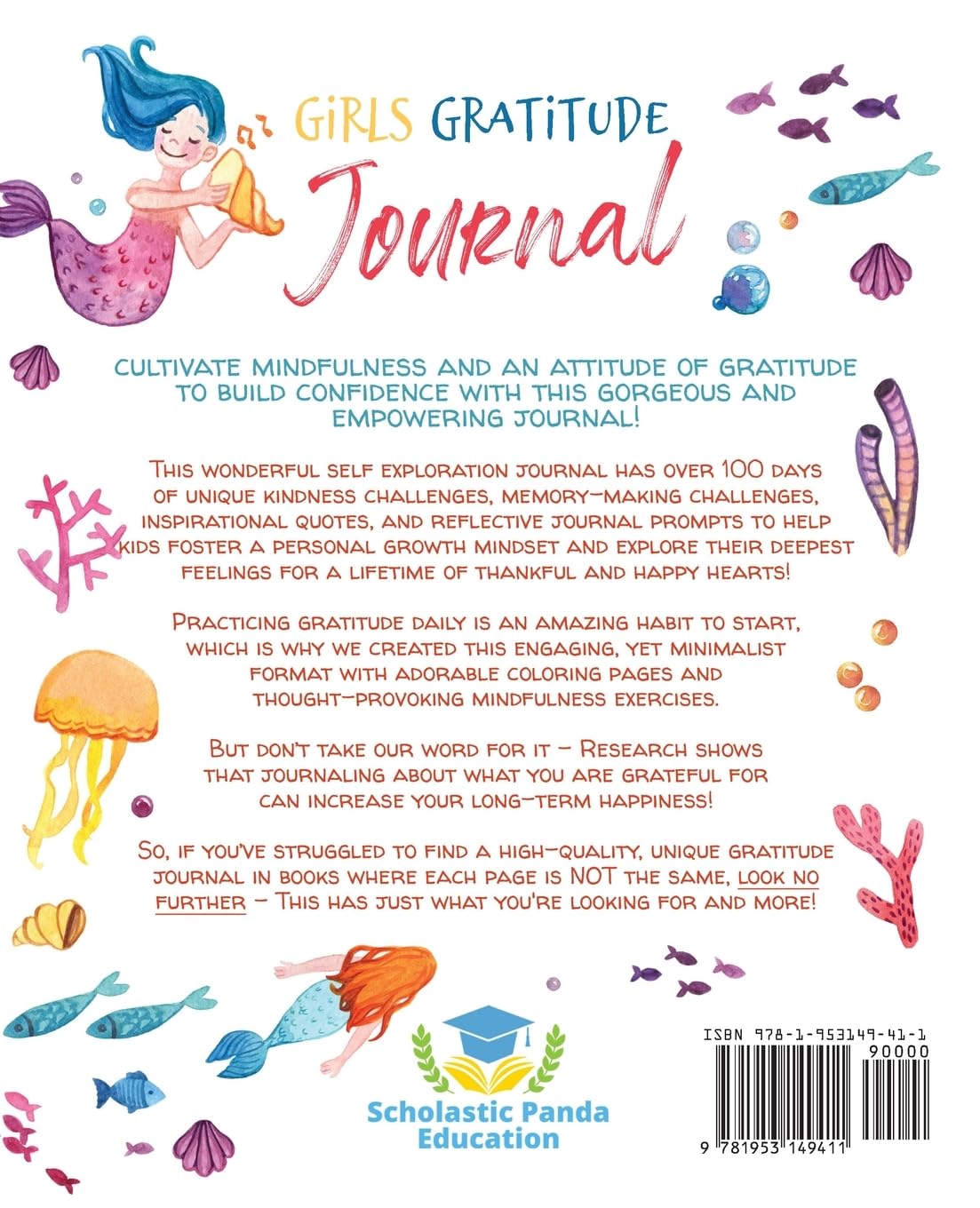 Girls Gratitude Journal: 100 Days To Practice Mindfulness With Prompts, Fun Challenges, Affirmations, and Inspirational Quotes for Kids in 5 Minutes a ... a Better Life! (Growth Mindset Read Alouds)