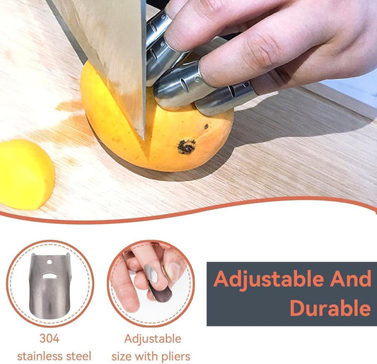 Finger Guard, 8PCS Finger Protector Knife Cutting Protector Finger Nail Protector Finger Kitchen Tool Hand Guard Finger Protector