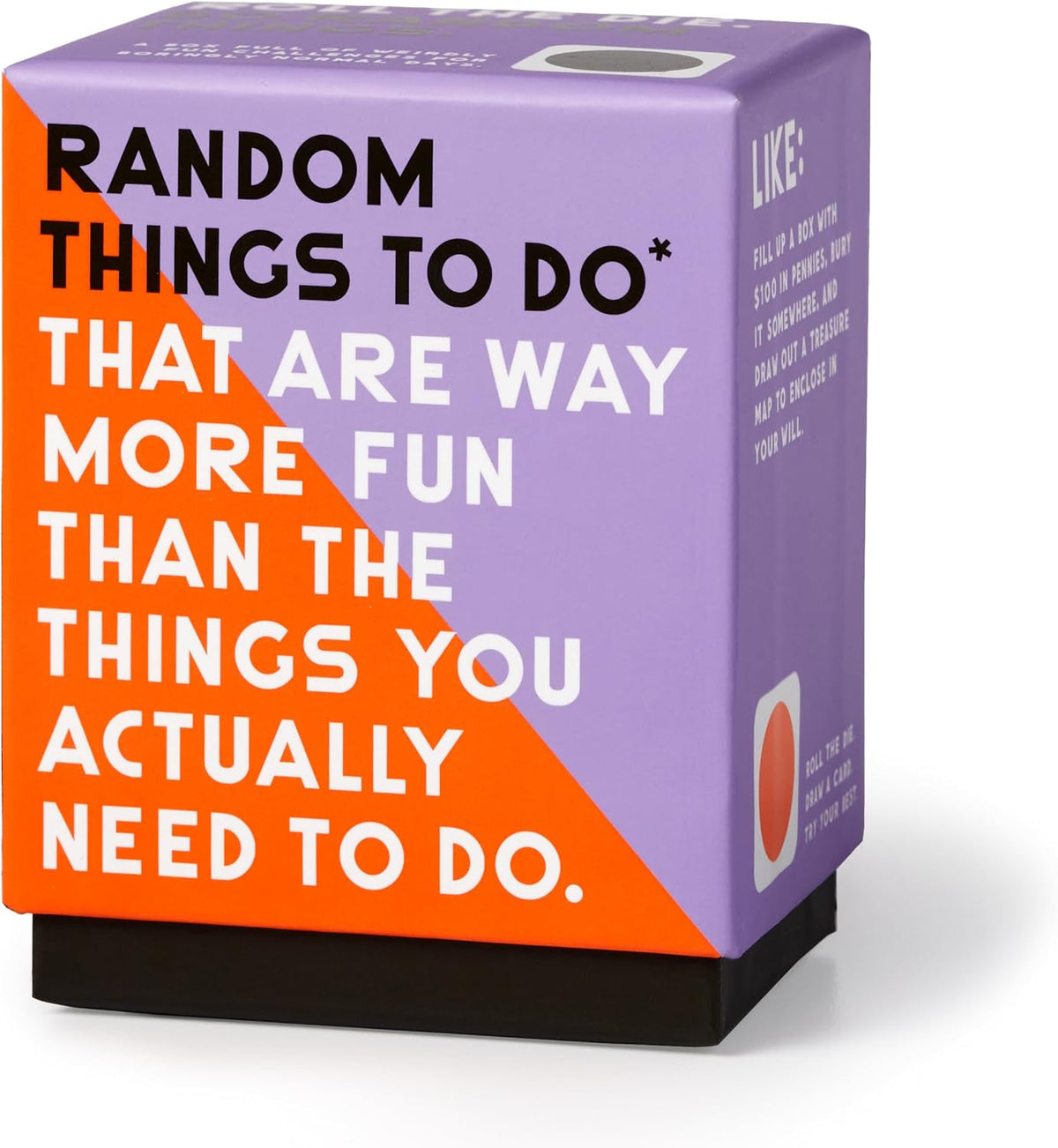 Brass Monkey Random Things to Do – Random Decision Making Card Set for Adults