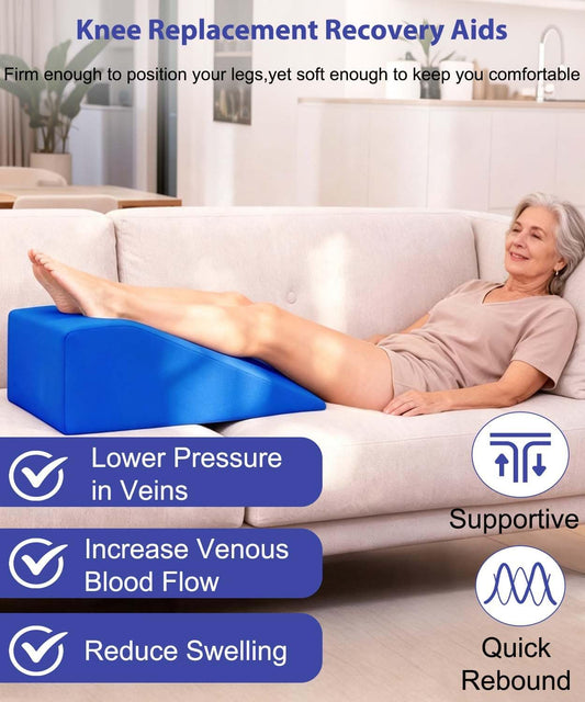 Knee Surgery Pillow Straight Leg Pillow Elevation Blood Circulation