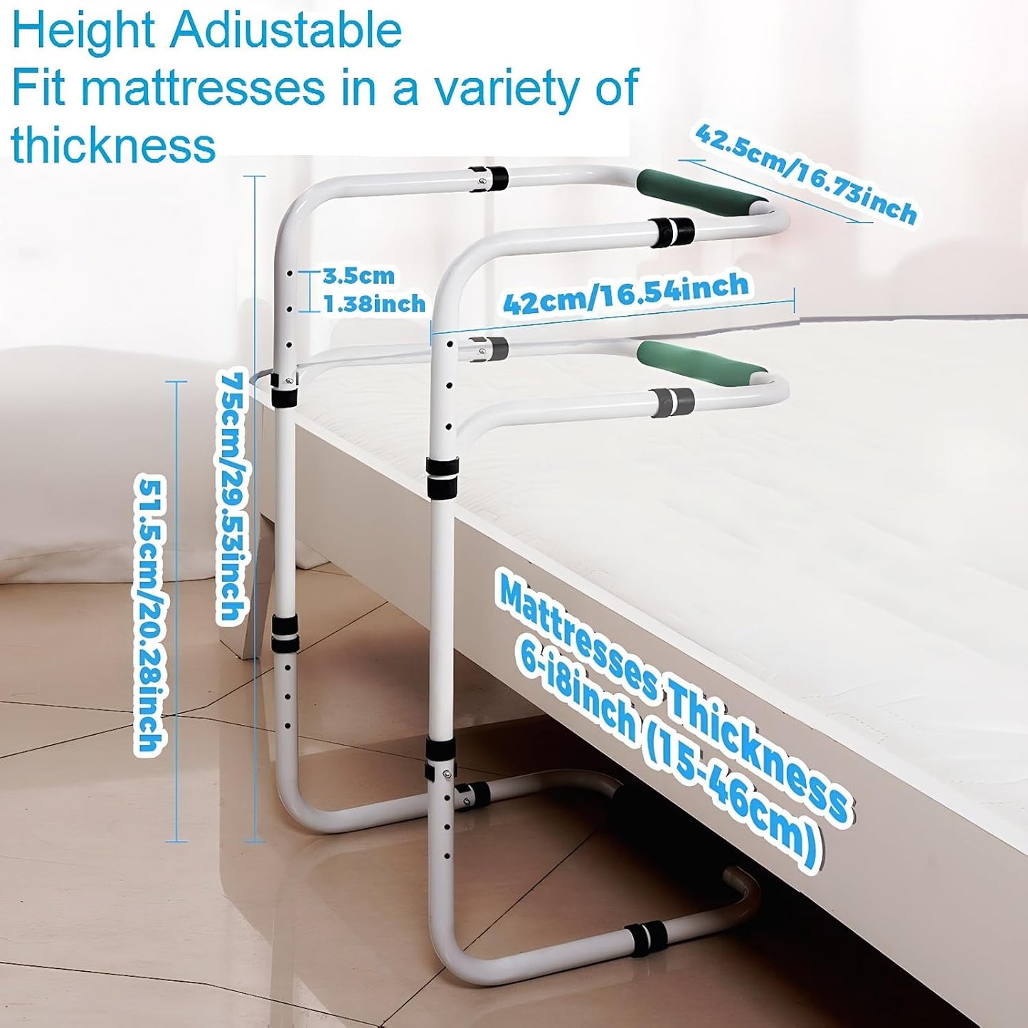Blanket Lifter for Feet of Bed; Bed Cradle for Foot for Arthritis and Sensitive Ankle Toes; Leg Knee Surgery Recovery; Leg Foot Elevation Aids After Surgery; Leg Lifter Strap Included