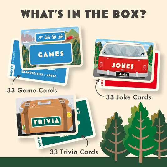 Ridley's Games: Let's Go Road Trip - Road Trip Game for Car, Plane, and Train Rides - Includes 99 Different Activities Like Games, Jokes, and Trivia