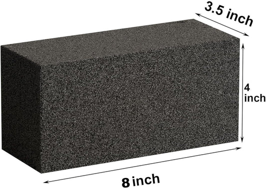 4 Pack Grill Cleaner Brick for Outdoor&Restaurant. Heavy Duty Grill Cleaning Brick. Pumice Stone Cleaner Tool Grill Brick for Cleaning Flat Top Grills Griddles Effectively Without Harsh Chemicals