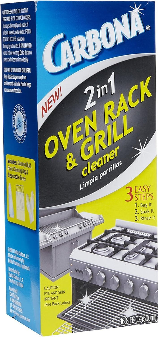 Carbona 2-in-1 Oven Rack and Grill Cleaner Bagged 16.8 Oz
