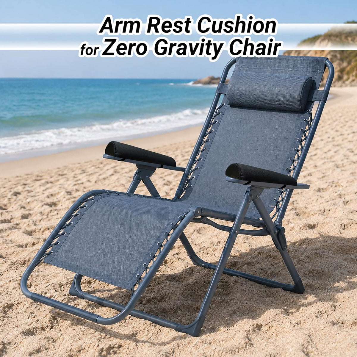 14.3 Inch Armrest Pads for Zero Gravity Chair,2 Pack