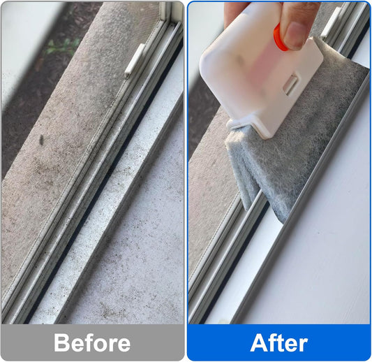 XANGNIER Window Track Cleaning Tools,Window Sill Cleaner Tool Kit,10 Pcs