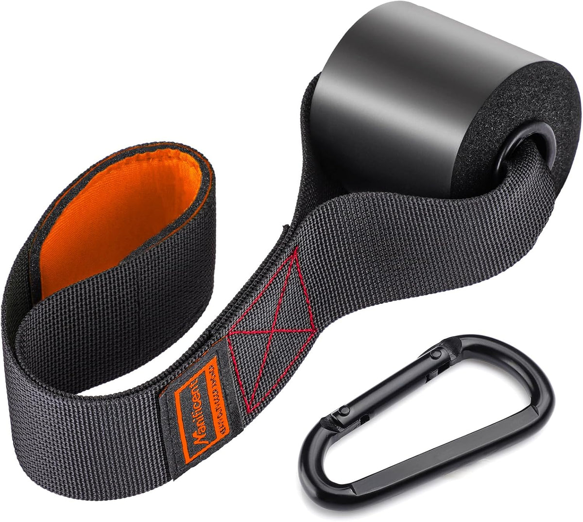 Manificent Door Anchor for Resistance Bands, Heavy Duty Padded Door Anchor System Door Hook, Must-Have Workout Exercise Bands Attachment Compatible for Loop Bands, Resistance Tube