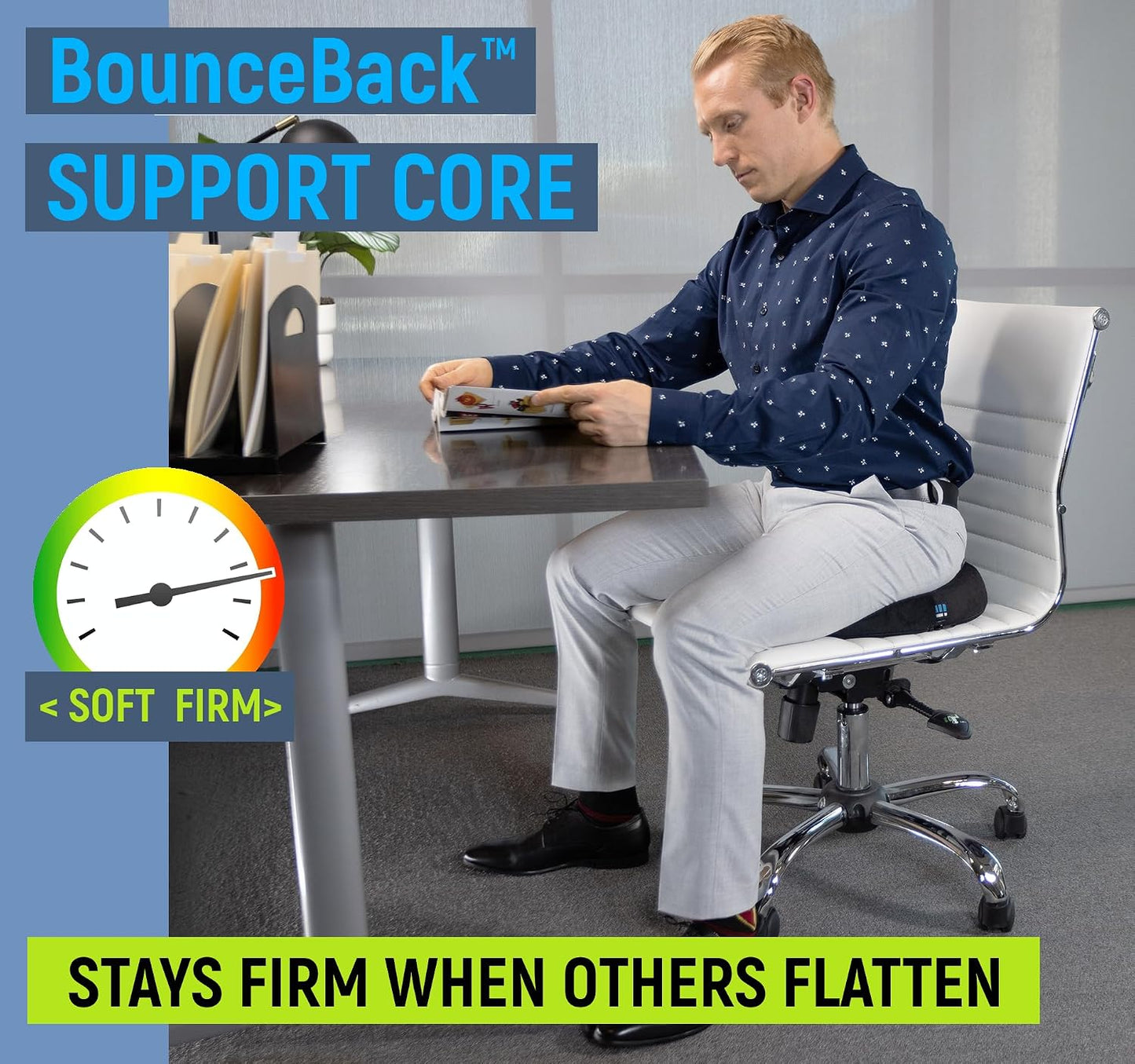 PT ENDORSED Donut Pillow for Tailbone Pain Relief Cushion - Coccyx & Hemorrhoid Pillow for Sitting - Donut Seat Cushion for Pressure Relief, Prostate, Postpartum, Pressure Sores, Lifting Cushions