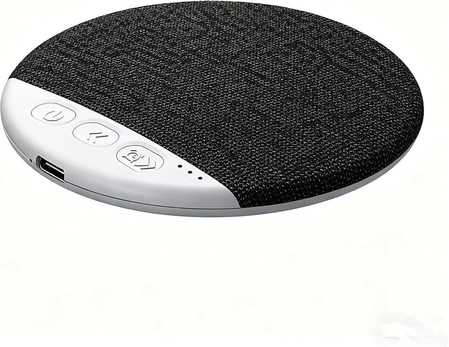 Mini Pillow Speaker for Sleeping, Ultra-Thin Bluetooth Speaker Under Pillow Speaker with White Noise Sound Machine Headphone-Free Sleep Speaker for Adult for Gift-Black