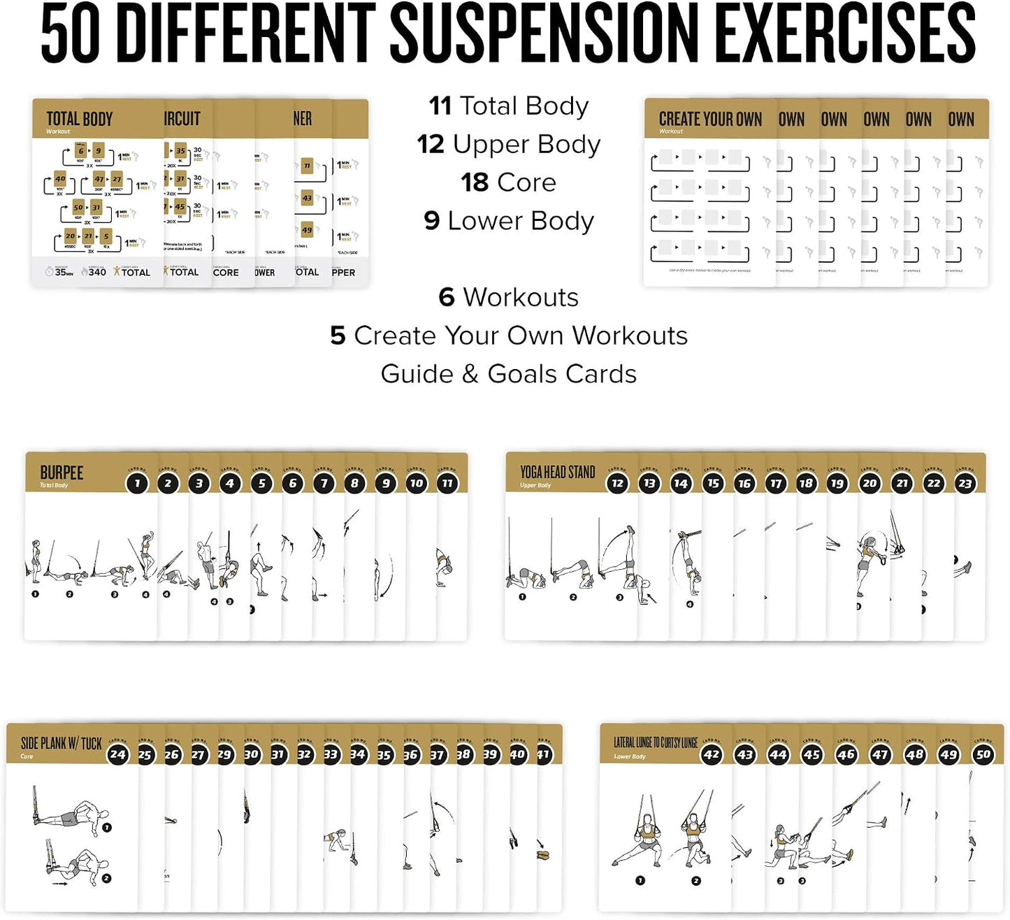 NewMe Fitness Stretching Workout Cards, Fitness Deck for Women and Men