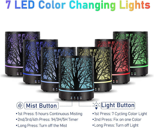 EQUSUPRO Essential Oil Diffuser for Home Fragrance & Aromatherapy