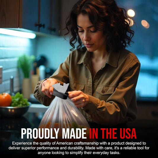 USA Made Plastic Tube Bag Pouch Squeezer – Heavy-Duty Tool for Lotions, Sauces, Pet Food & More – Sturdy, Long-Lasting Design for Easy, Mess-Free Squeezing – Built to Last
