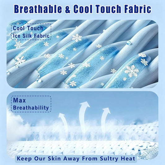 Cooling Neck Pillow for Recliner, Breathable Adjustable Non-Slip Headrest Cushion, Neck Pain Relief Support Pillow for Sofa, Couch, Armchair, Ideal for Hot & Sweaty Sleepers (Cool-Checkerboard )