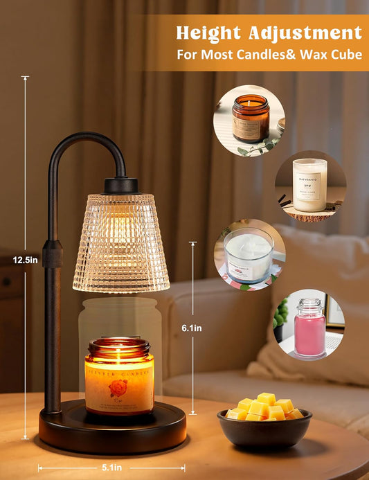 Candle Warmer Lamp with Timer Home Decor Birthday Gifts for Women
