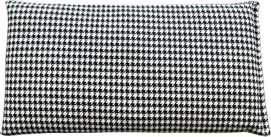 HOME COMFORT Rice & Lavender Microwavable Heating Pad-Reusable Moist Heat or Cold Therapy 10” X 5” (White Clouds)