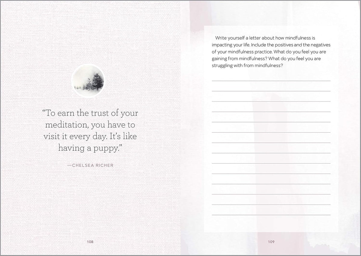 A Mindfulness for Beginners Journal: Prompts and Practices for Living in the Moment