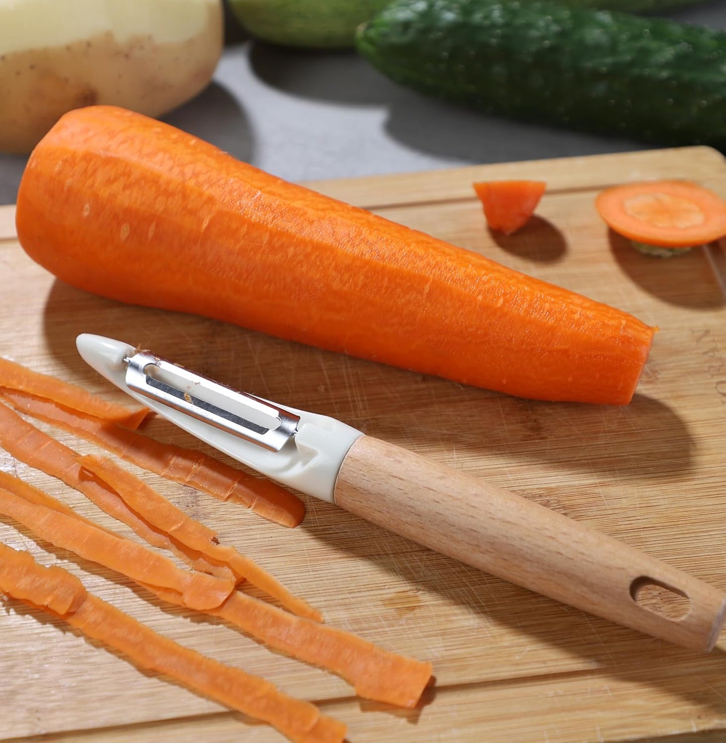 Potato Peelers Stainless Steel Swivel Peelers Y-Shaped and I-Shaped Peeler | Vegetable Peeler Set of 2 Carrot Fruit Peelers for Kitchen Home
