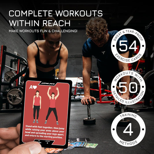 BREAKING LIMITS Workout Cards Deck - Bodyweight Exercise & Pilates Cards