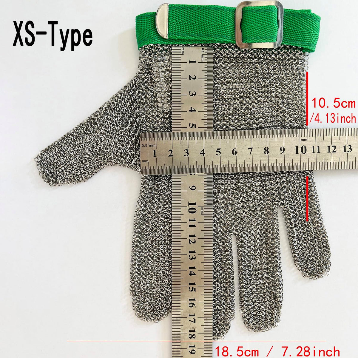 JZD stainless steel gloves, cutting resistant gloves, 304 stainless steel wire, anti cutting gloves