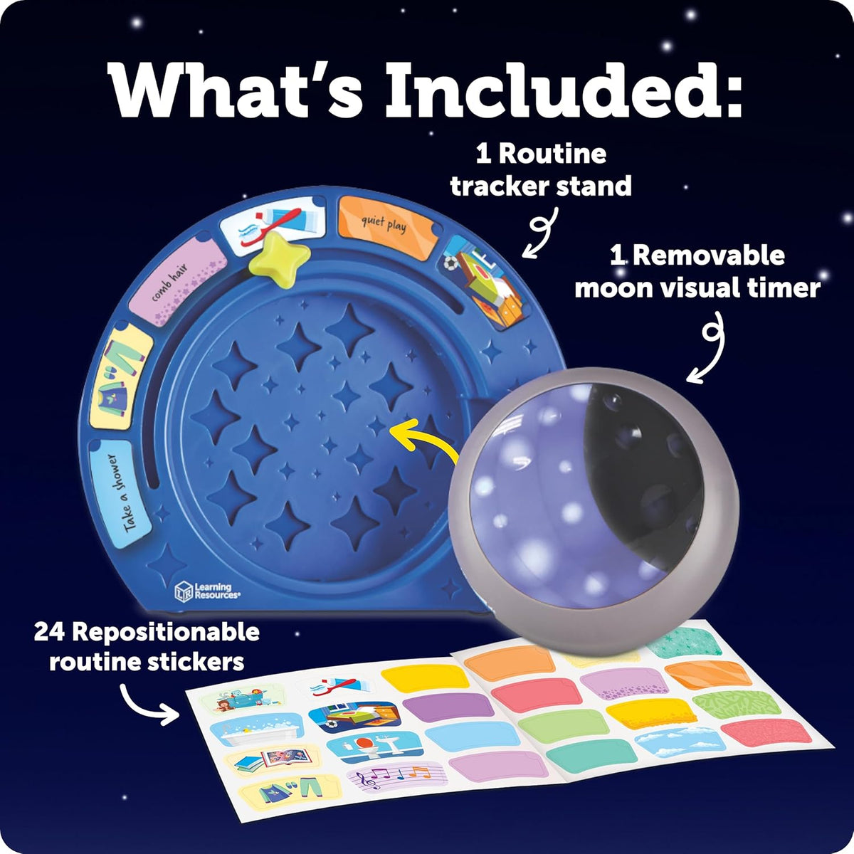 Learning Resources Bedtime Routines Visual Timer