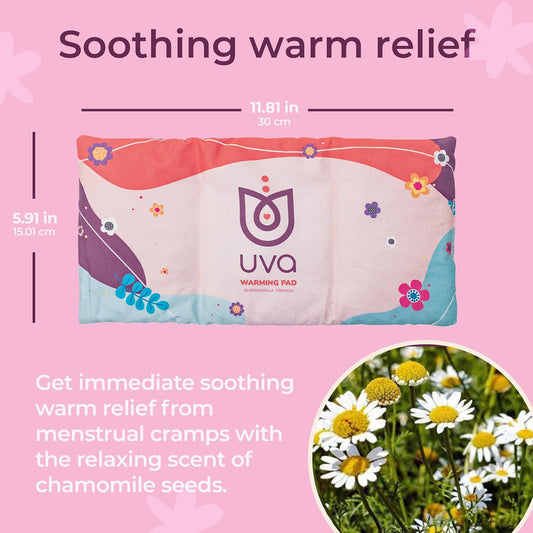 UVA Microwave Heating Pad for Cramps with Chamomile Seeds