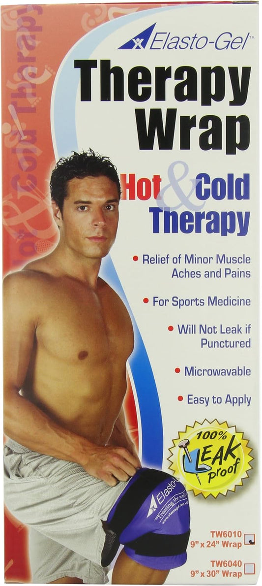 Elasto Gel, Hot/Cold Wrap, 9 X 24,