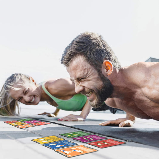 Stack 52 Bodyweight Exercise Cards: Workout Game