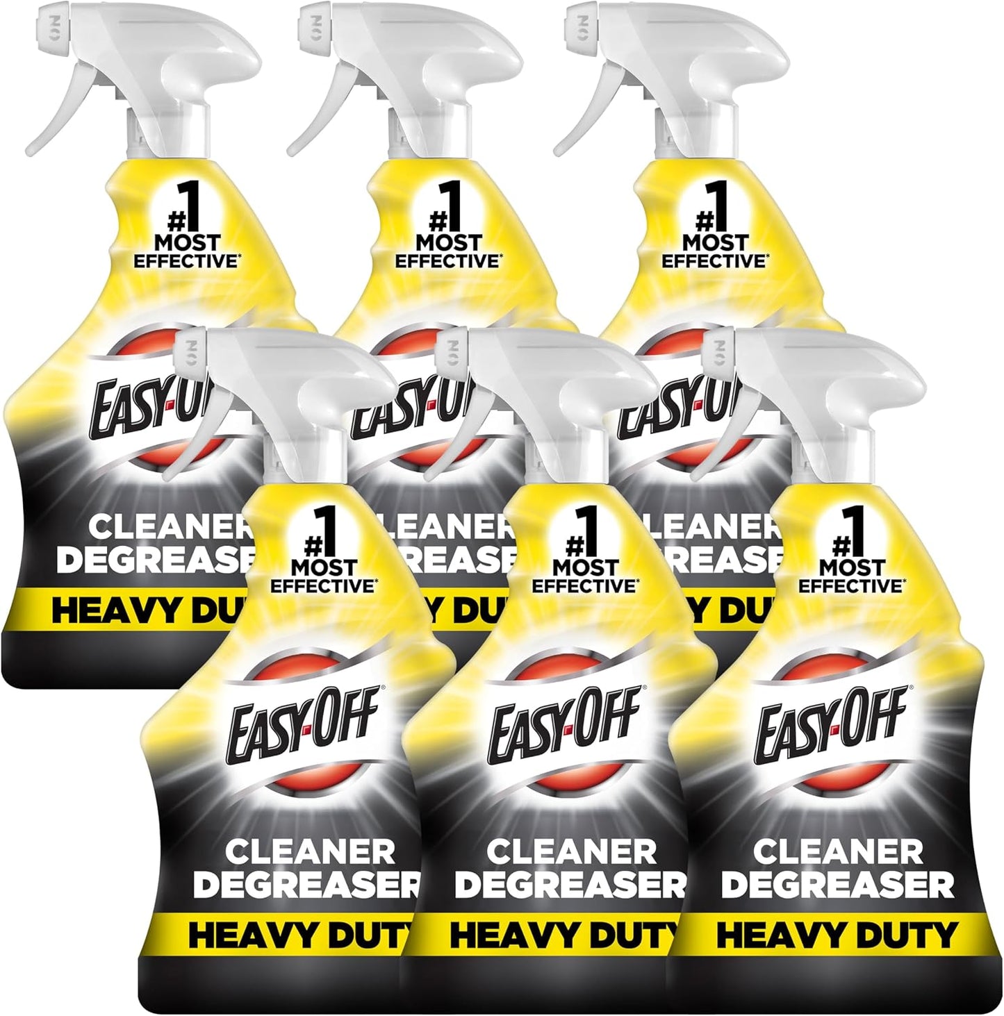 Easy-Off Heavy Duty Degreaser, Removes Grease & Grime, for Kitchen, Garage, Outdoor & More 32oz