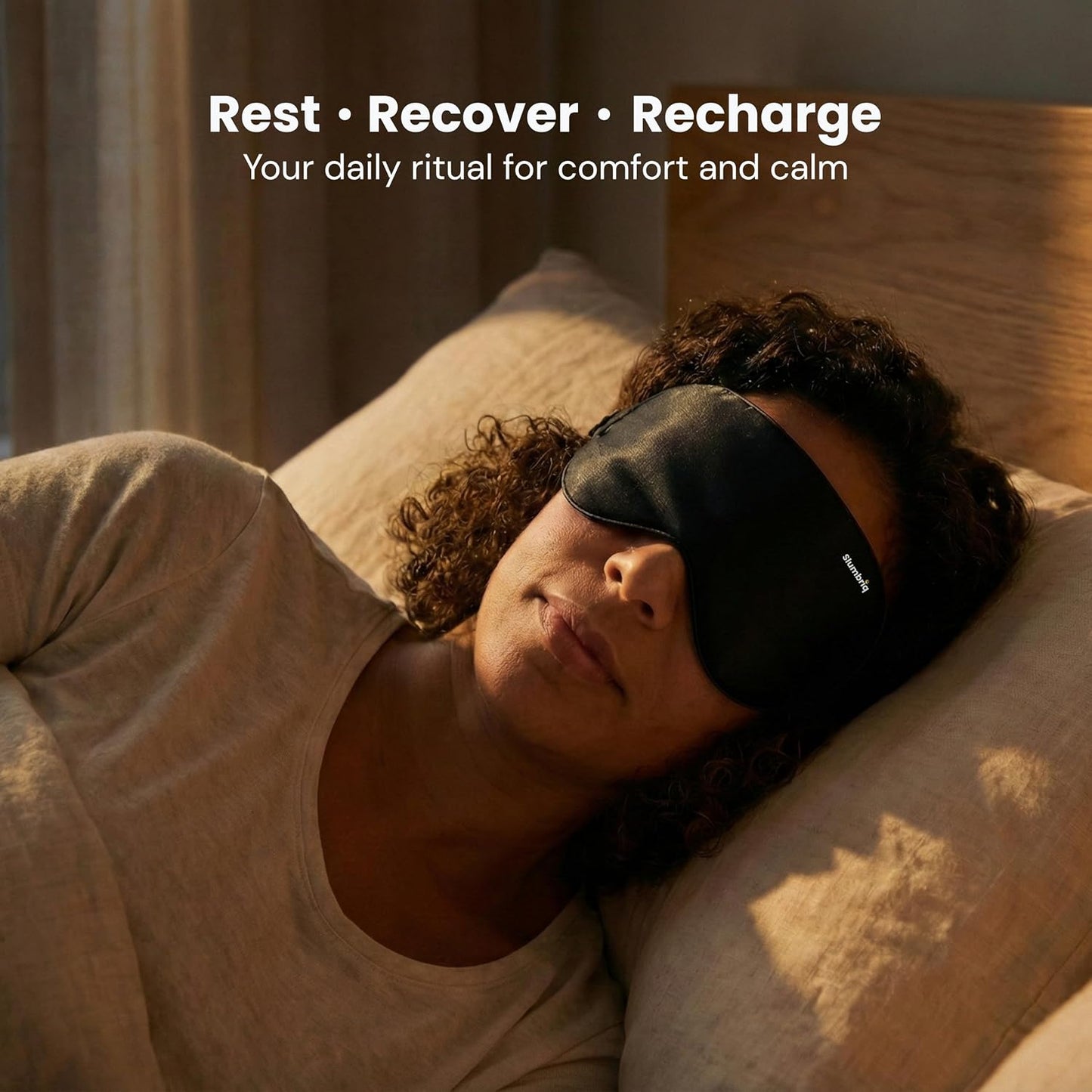 Cooling Eye Mask for Sleeping – Reusable Hot & Cold Gel Eye Mask with Adjustable Strap, Wide Coverage Sleep Eye Mask for Relaxation, Travel & Eye Comfort