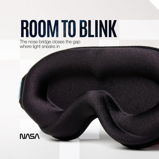NASA Sleep Mask with LightBlock™ Barrier