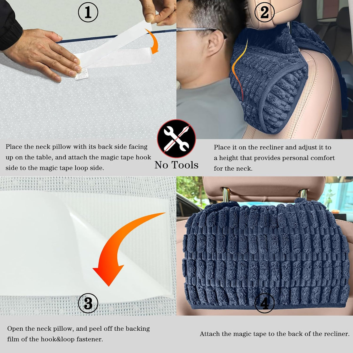 Memory Foam Recliner Neck Pillow.