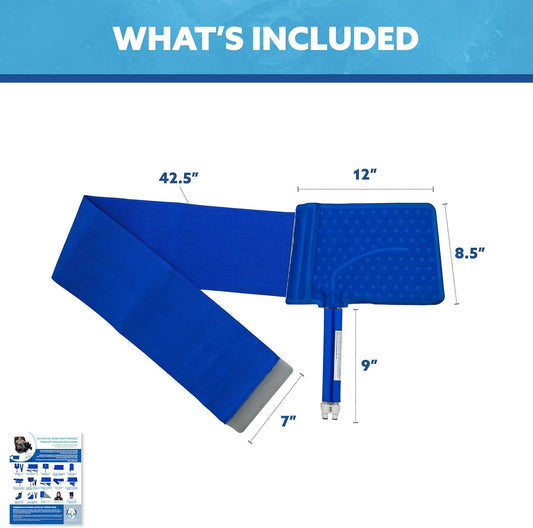 Polar Active Ice® Upper Foot & Ankle Therapy pad 12.5” x 11” with Attached Belts. Use only with The Polar #AIS Therapy System.…